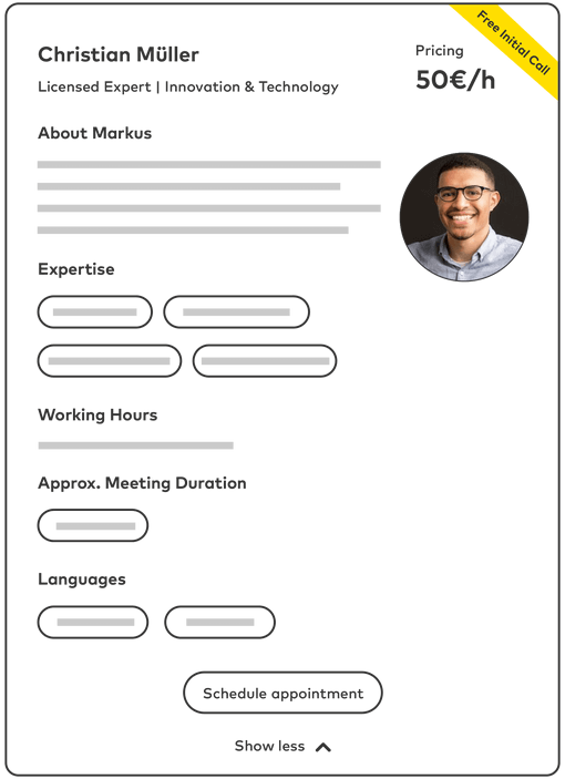 Your virtual office with advisory webshop